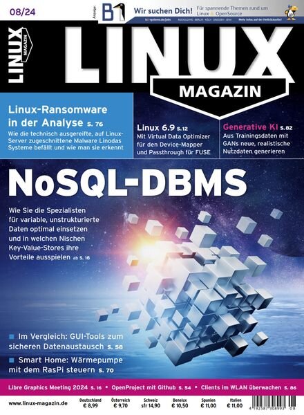 LinuxUser – August 2024 Cover
