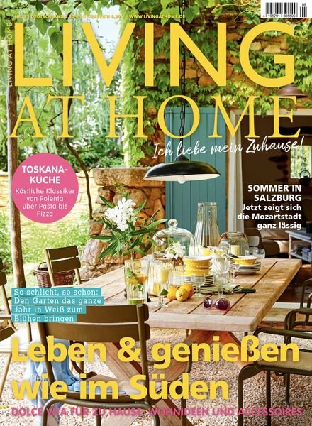 Living at Home – August 2024 Cover
