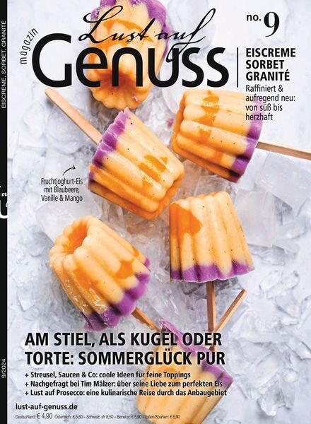 Lust auf Genuss – September 2024 Cover