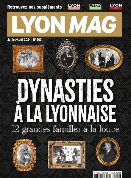 Lyon Mag – Juillet-Aout 2024 Cover