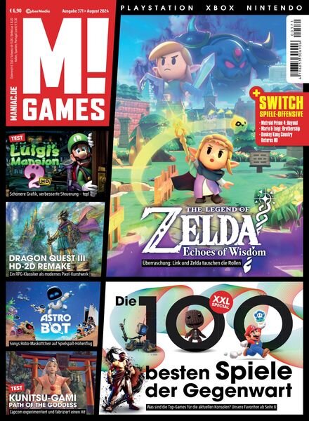 M! Games – August 2024 Cover