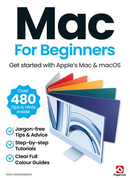 Mac for Beginners – July 2024 Cover