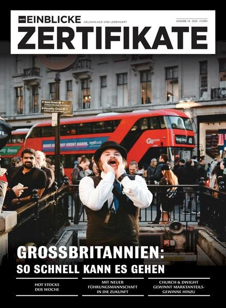 marktEINBLICKE Zertifikate – 10 Juli 2024 Cover
