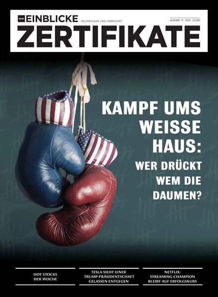 marktEINBLICKE Zertifikate – 24 Juli 2024 Cover