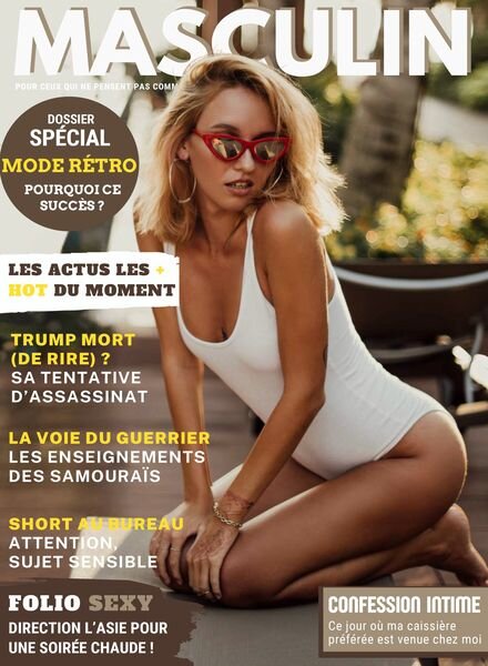 Masculin – 20 Juillet 2024 Cover