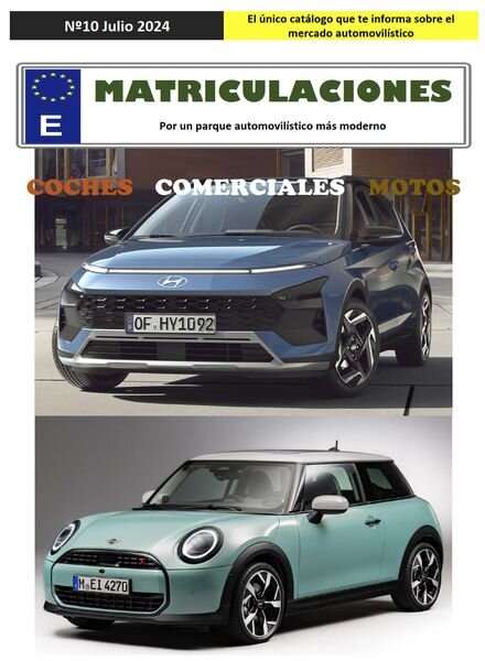 Matriculaciones – Julio 2024 Cover