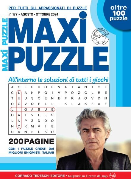 Maxi Puzzle – Agosto-Ottobre 2024 Cover