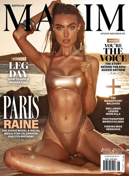 Maxim Australia – August 2024 Cover