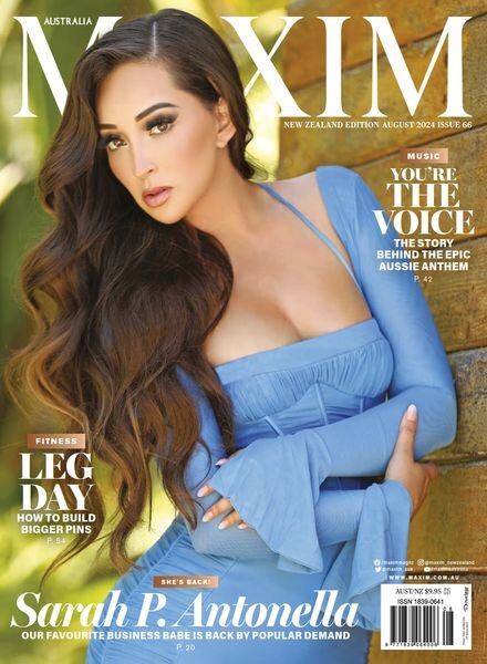 Maxim New Zealand – August 2024 Cover
