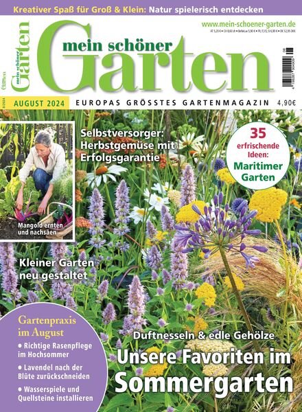 Mein schOner Garten – August 2024 Cover