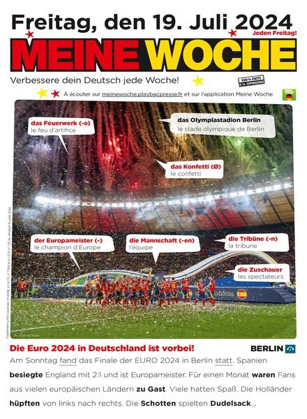 Meine Woche – 18 Juli 2024 Cover