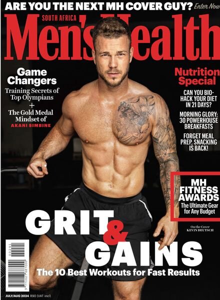 Men’s Health South Africa – July-August 2024 Cover