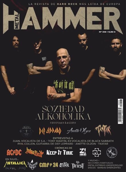 Metal Hammer Espana – Julio 2024 Cover