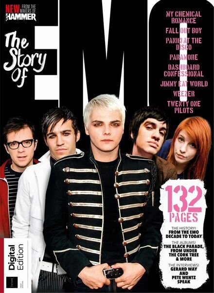 Metal Hammer Presents – The Story of Emo – 1st Edition – June 2024 Cover