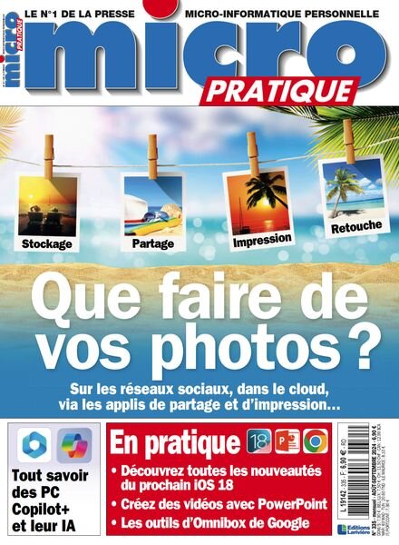 Micro Pratique – Aout-Septembre 2024 Cover