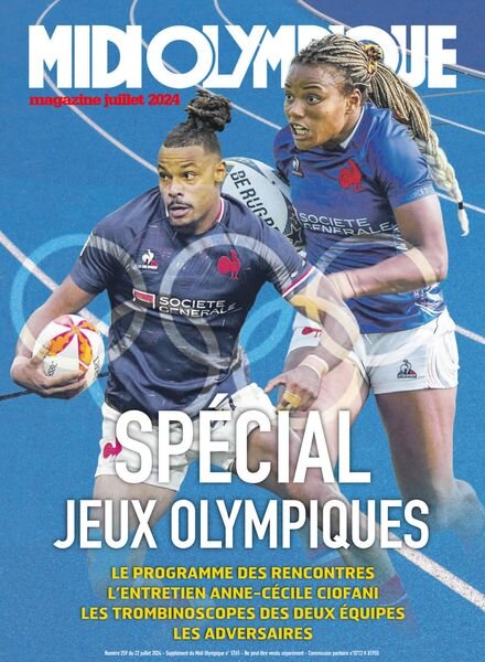 Midi Olympique Magazine – Juillet 2024 Cover