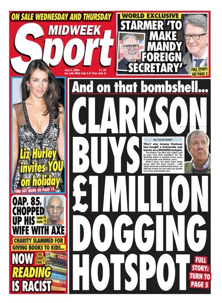 Midweek Sport – July 3 2024 Cover