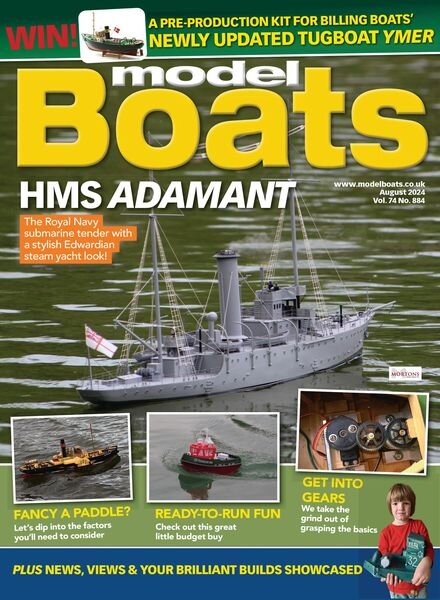 Model Boats – Issue 885 – August 2024 Cover