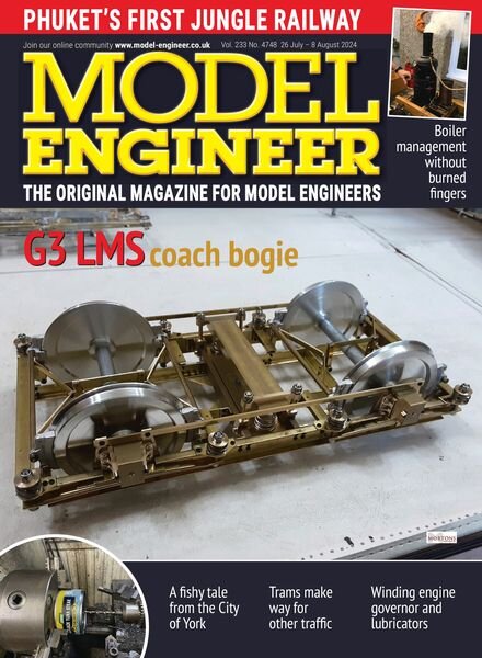 Model Engineer – Issue 4748 – 26 July 2024 Cover