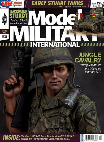 Model Military International – Issue 220 – August 2024 Cover