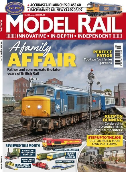 Model Rail – August 2024 Cover