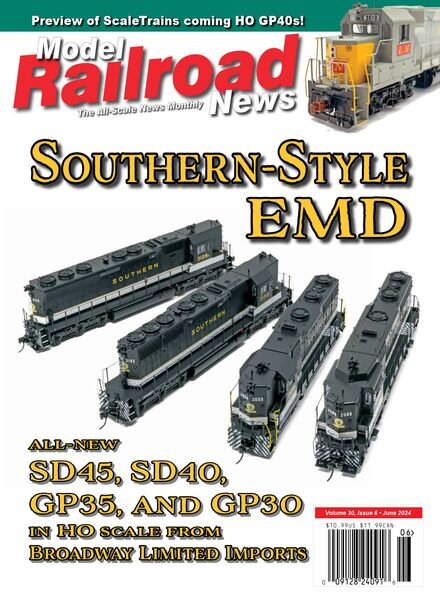 Model Railroad News – June 2024 Cover