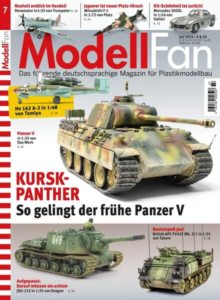 ModellFan – Juli 2024 Cover