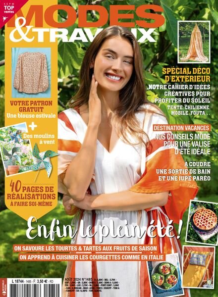 Modes & Travaux – Aout 2024 Cover