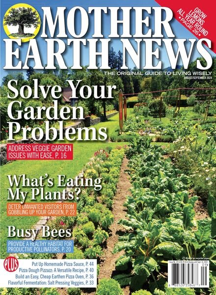 Mother Earth News – August-September 2024 Cover