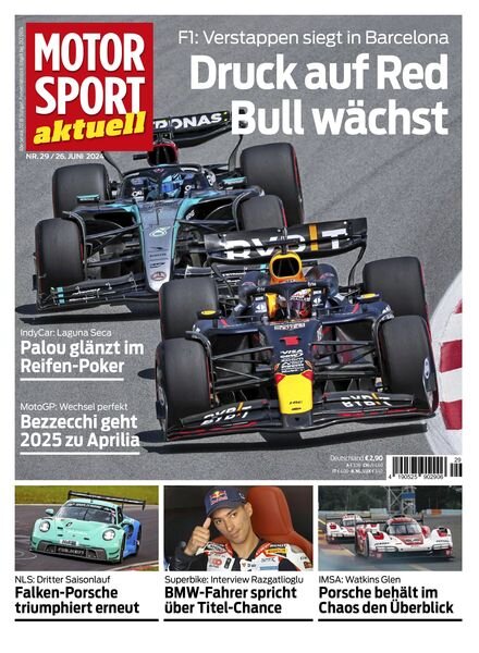 Motorsport aktuell – 25 Juni 2024 Cover
