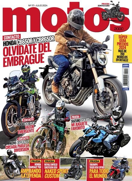 Motos 2000 – Julio 2024 Cover