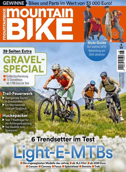 MountainBIKE – August 2024 Cover