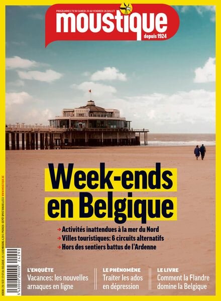 Moustique Magazine – 17 Juillet 2024 Cover