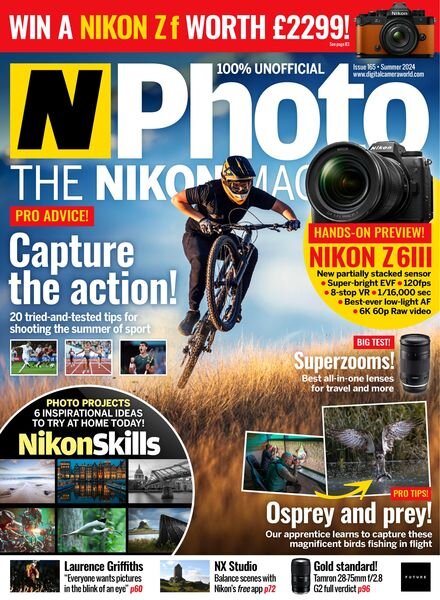 N-Photo UK – Issue 165 – Summer 2024 Cover