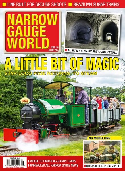 Narrow Gauge World – August 2024 Cover
