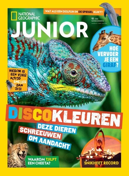 National Geographic Junior Nederland – Juli 2024 Cover