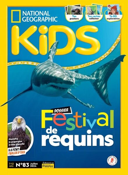 National Geographic Kids France – Juillet 2024 Cover