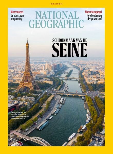 National Geographic Netherlands – Augustus 2024 Cover