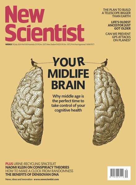 New Scientist Australian Edition – 20 July 2024 Cover