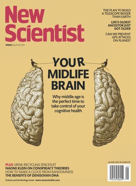 New Scientist USA – 20 July 2024 Cover