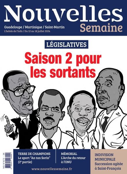 Nouvelles Semaine – 12 Juillet 2024 Cover