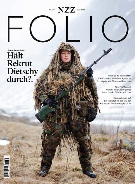 NZZ Folio – Juli 2024 Cover