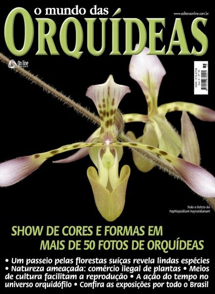 O Mundo das Orquideas – Julho 2024 Cover