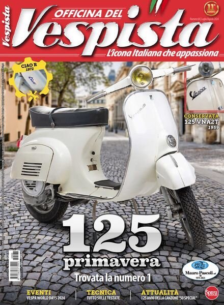 Officina del Vespista – Luglio-Agosto 2024 Cover
