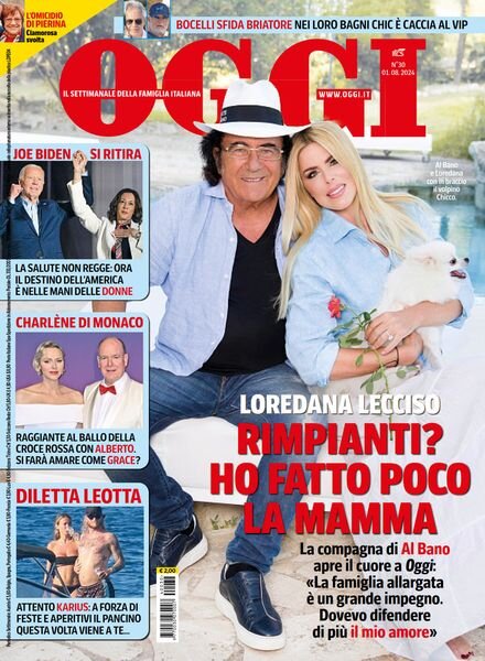 Oggi – 1 Agosto 2024 Cover