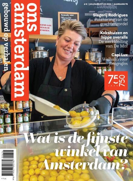Ons Amsterdam – Juli-Augustus 2024 Cover