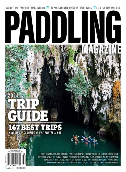Paddling Magazine – Issue 72 – Summer 2024 Cover