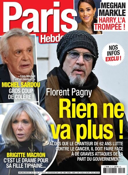 Paris Hebdo – Avril-Mai-Juin 2024 Cover