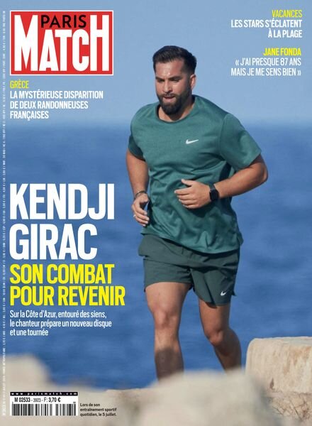 Paris Match – 11 Juillet 2024 Cover