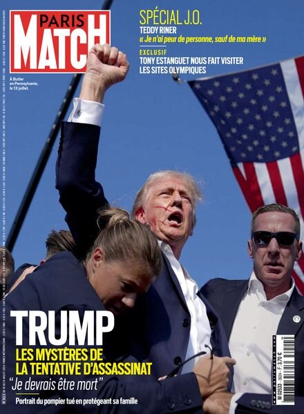 Paris Match – 18 Juillet 2024 Cover